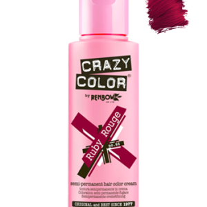 Crazy Color Semi Permanent Hair Colour Ruby Rouge