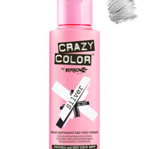 Crazy Color Semi Permanent Hair Colour Silver