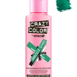 Crazy Color Semi Permanent Hair Colour Emerald Green
