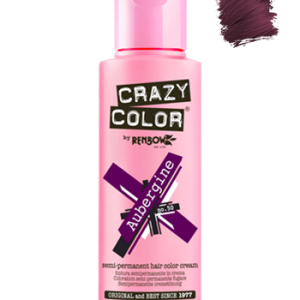 Crazy Color Semi Permanent Hair Colour Aubergine