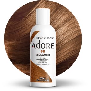 Adore Semi Permanent Hair Color - 58 Cinnamon