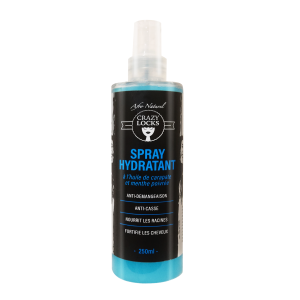 CRAZY LOCKS - Spray hydratant - Noir - Produit Locks