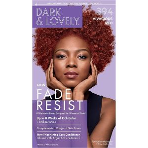 Dark and Lovely Fade Resistant Rich Conditioning Colour Hair Colour Vivacious Red 394