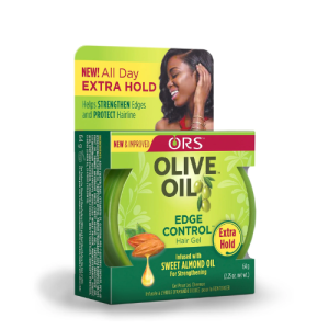 Ors Gel Olive Oil Edge Control Hair 2.25oz Aweet Almond Oil