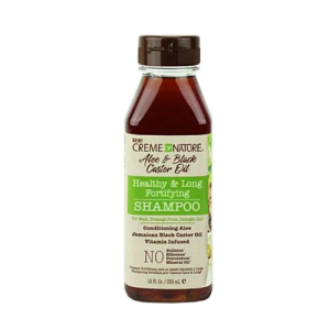 Creme of Nature Aloe & Black Castor Ol Fortifying Shampoo (12oz)