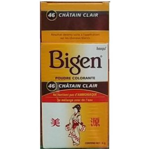 BIGEN POUDRE COLORANTE CH?TAIN CLAIR 46
