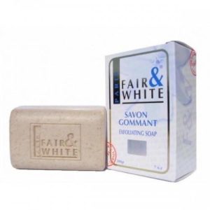 Fair and White Savon Gommant Exfoliating Soap White